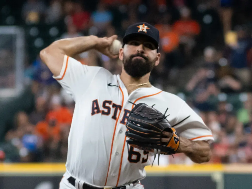 Jose Urquidy's slider can provide some strikeouts. (Photo by F. Carter Smith)
