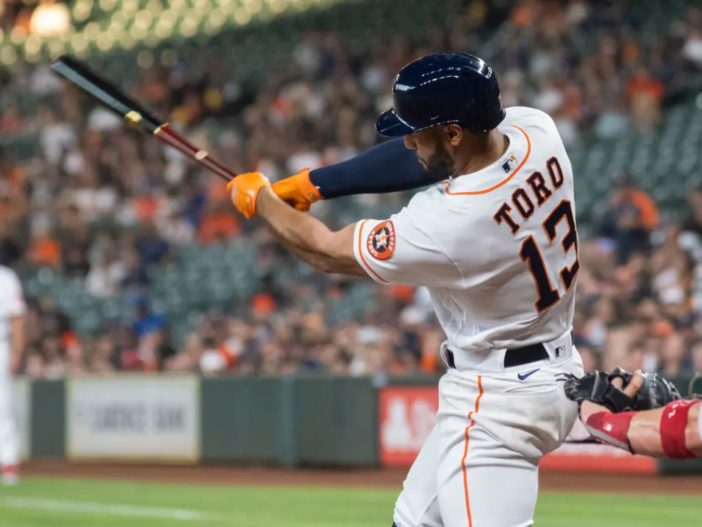 Abraham Toro was a Houston Astro just a year ago. (Photo by F. Carter Smith)