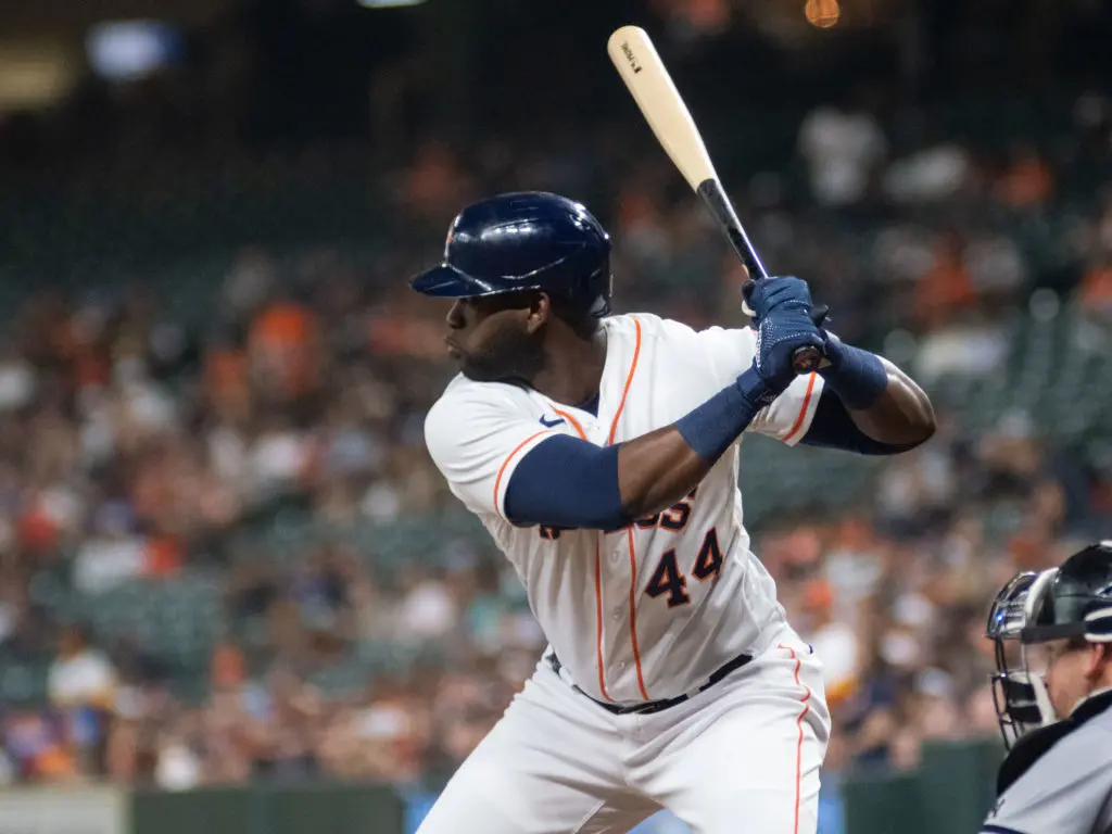 Yordan Alvarez can hit home runs in bunches. (Photo by F. Carter Smith)