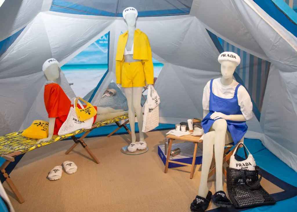 The Neiman Marcus NorthPark Center Prada Pop-Up (photo Kaitlin Saragusa)