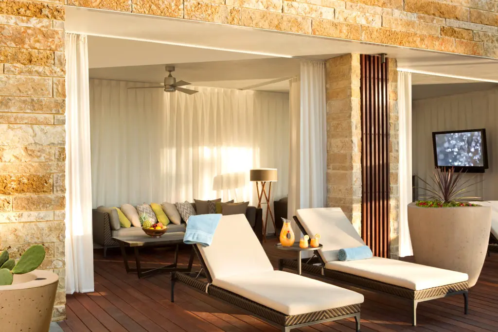Cabanas are available at the pools at La Cantera Resort. (Photo by La Cantera Resort and Spa)