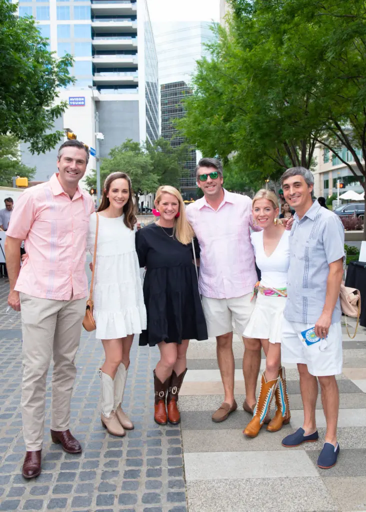 Grant Christopher, Khaki Christopher, Jenny Ozee, Matt Ozee, Liz Coleman, Stewart Coleman (Photo by Tamytha Cameron)