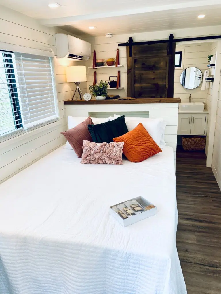 Tim Love personally designed each perfectly feathered nest including posh linens, Illy coffee and Hermes products.