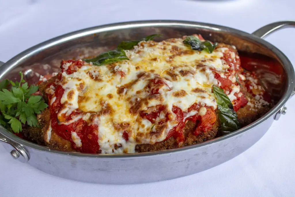 Chicken Parmesan: Chris Shepherd’s favorite meal is on the menu at One Fifth: Red Sauce Italian! (Photo by Taylor Hall)