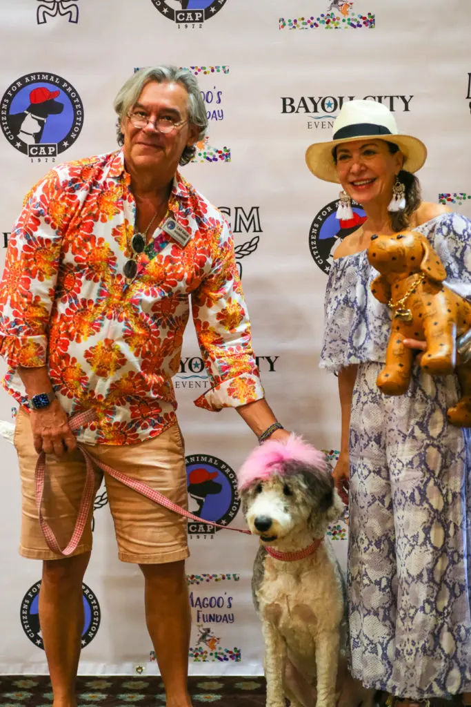 Ken Harrison and Marla Press with Tedi