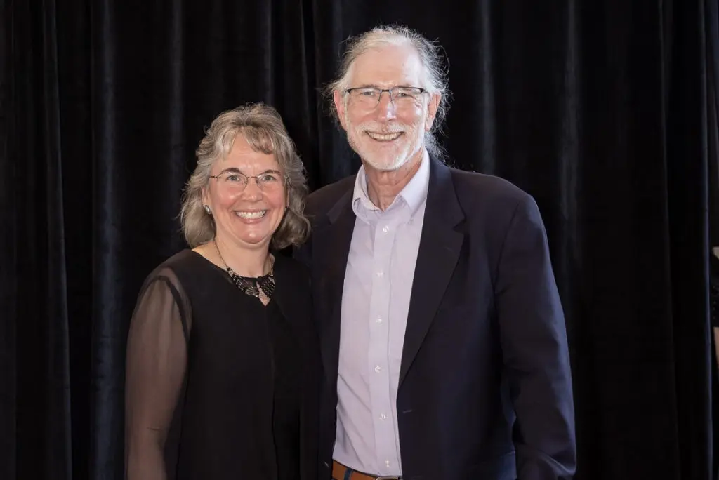 Kathy Alm, Bill Goe (Photo by Thomas Garza)
