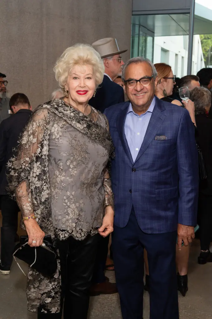 Lucille Sharkey, Mahfooz Mustafa (Photo by Wilson Parish)