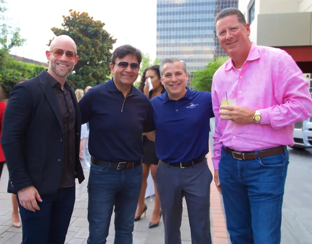 Steve Kaufman, Ali Dhanani, Robert Tijerina, Kurt Martin (Photo by John Manigold)