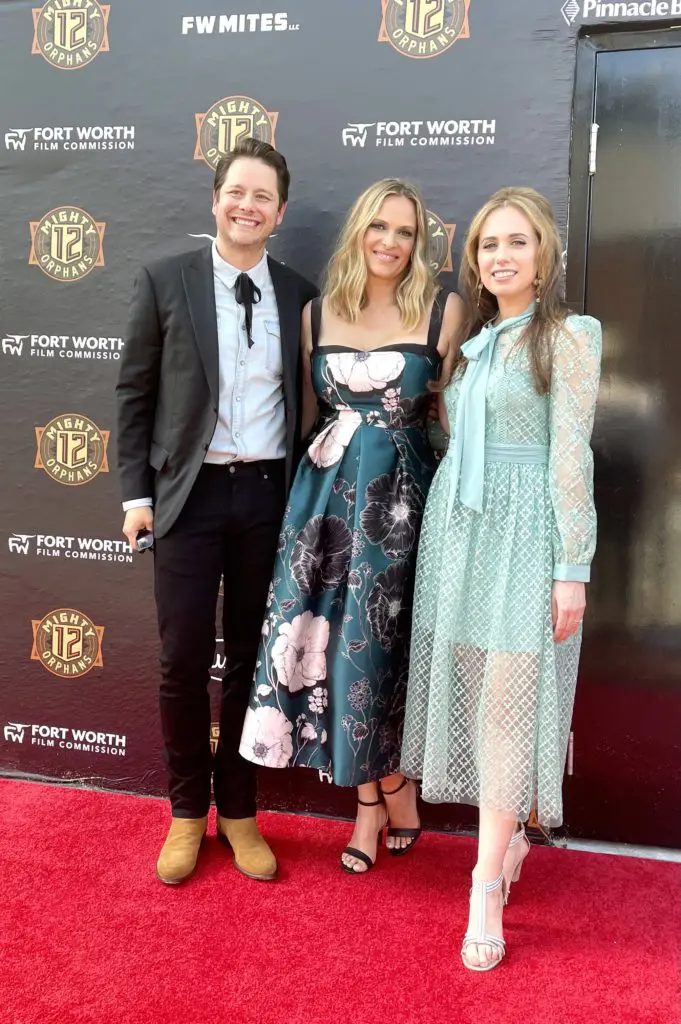Producer Houston Hill with Actress Vinessa Shaw (center). Photo by Courtney Dabney.