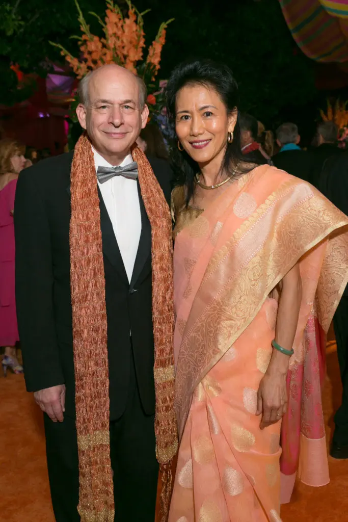 David Leebron & Y. Ping Sun at Asia Society Texas Center Tiger Ball (Photo by PEJ)