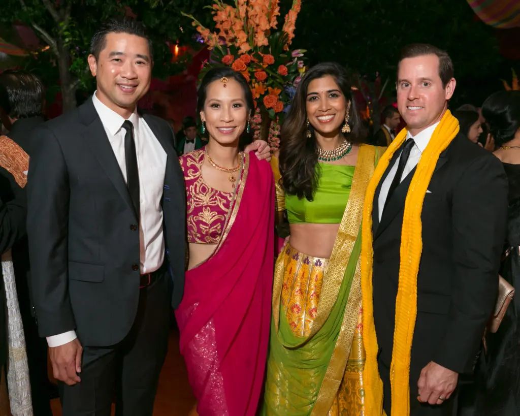  Kenny & Janae Tsai, Divya & Chris Brown (Photo by PEJ)