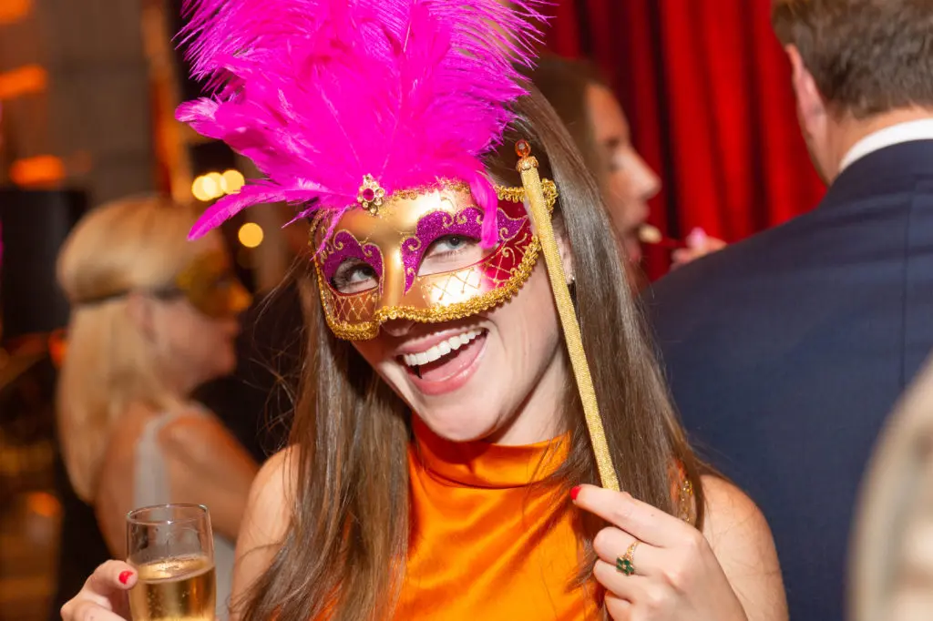 Lauren Reckling at the Young Friends of Save Venice party at Rice University's Cohen House. (Photo by Fulton Davenport/ PWL Studio)