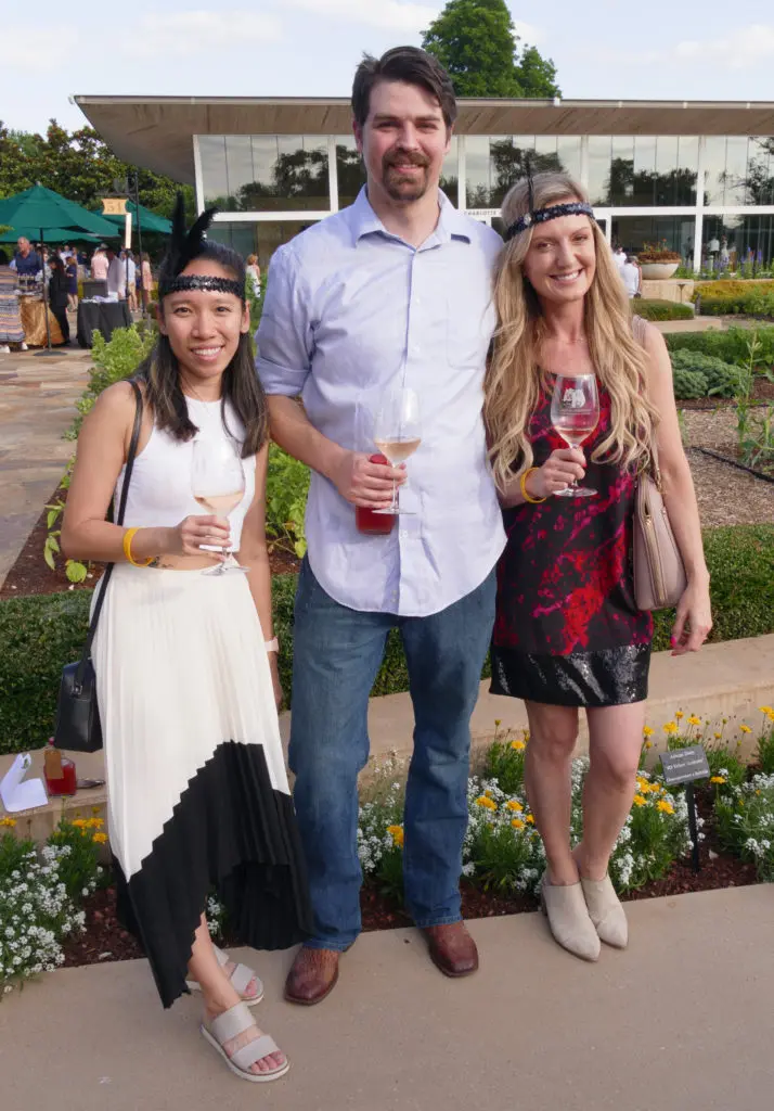 Samantha Kay, Adam Richburg, Candace Hughes (Photo by Dallas Arboretum/Steve Foxall)