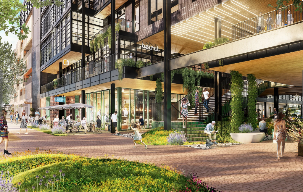 The new Italian restaurant is slated to open at the Montrose Collective in early spring 2022.