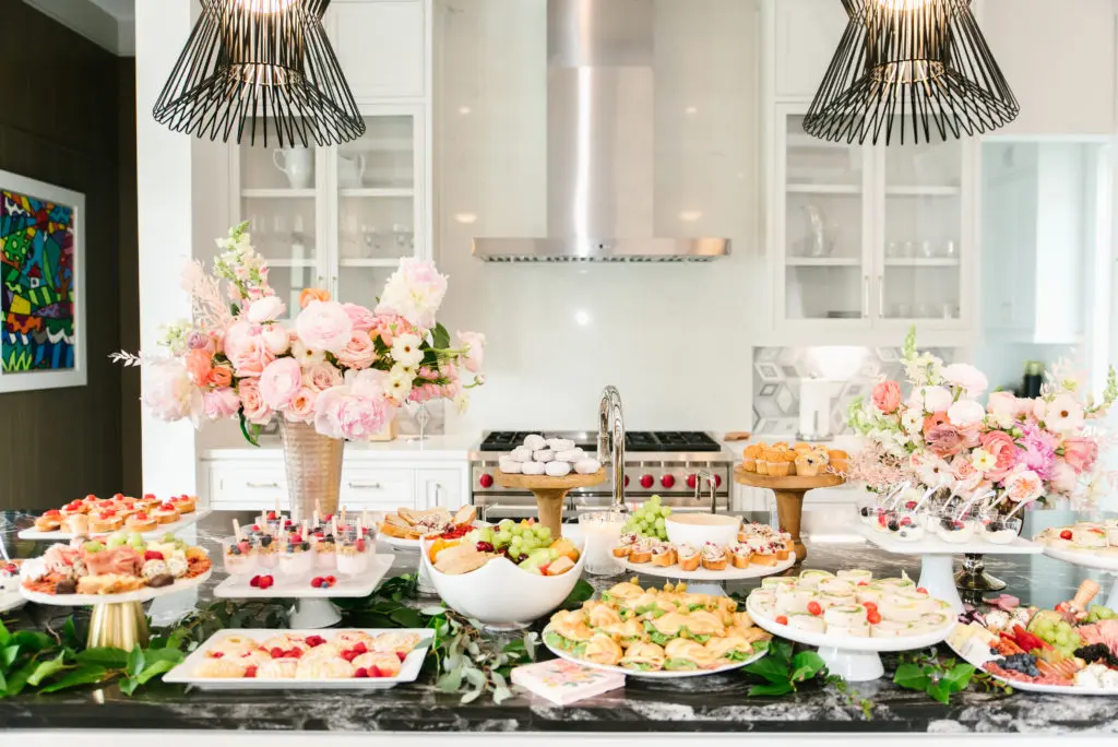 Nancy Almodovar's birthday event featured party fare from The Chatty Mousse (Photo by BanAvenue Photography)