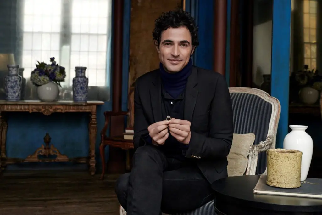 Designer Zac Posen created a genderless wedding ring collection for Blue Nile.
