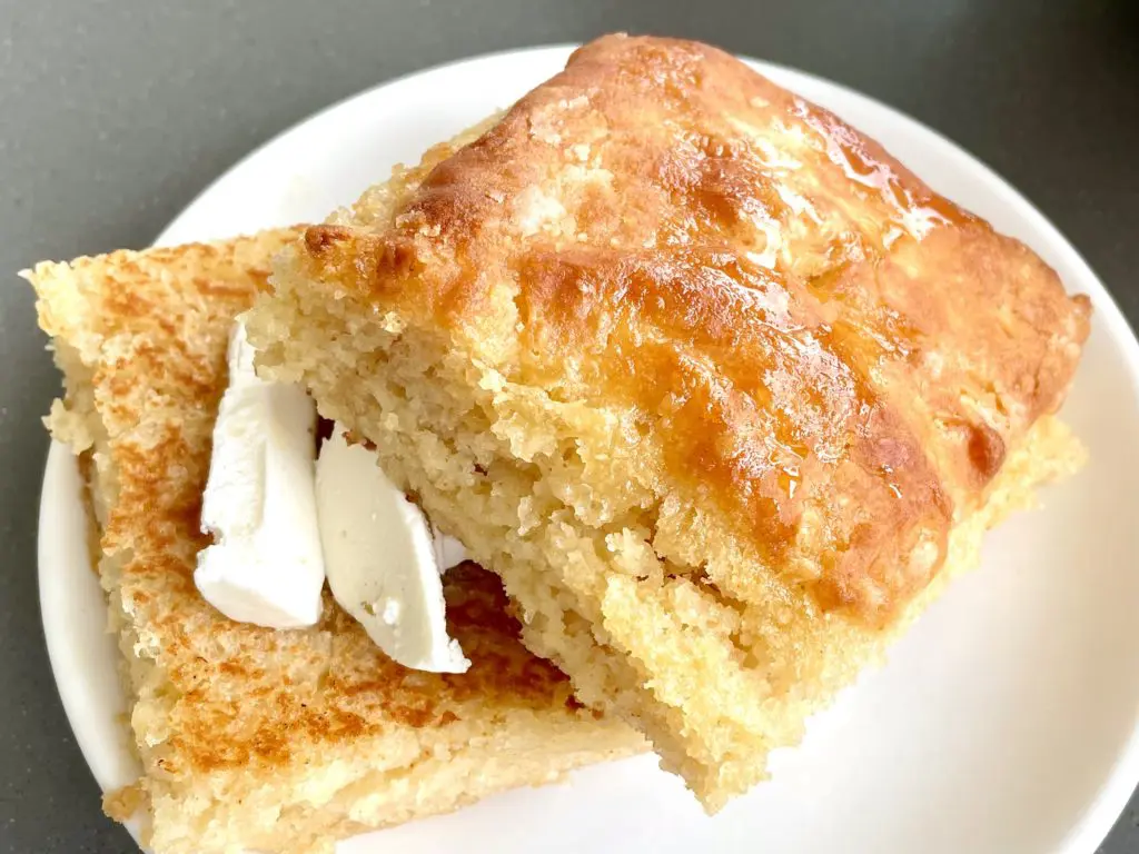 Doughy five ingredient Angel Biscuits. (Photo by Courtney Dabney).