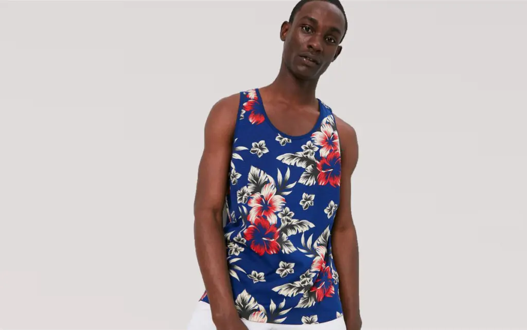 Forever XXI floral printed tank top, $12.99, available at Forever XXI stores and online at forever21.com