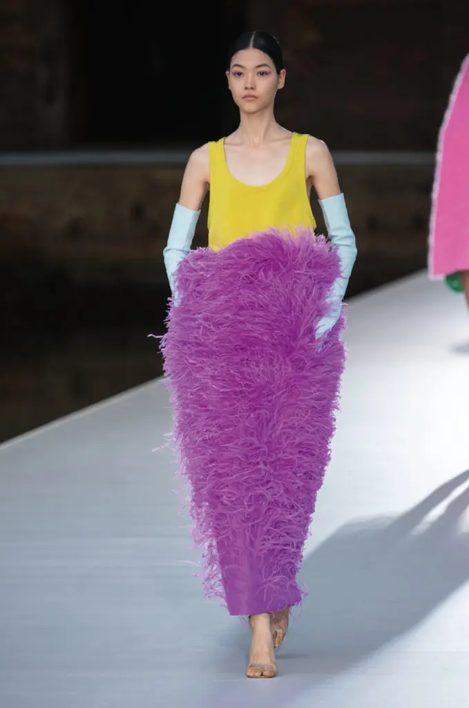 Valentino Haute Couture Fall 2021 presented during the Venice Biennale (Photo courtesy of Valentino)