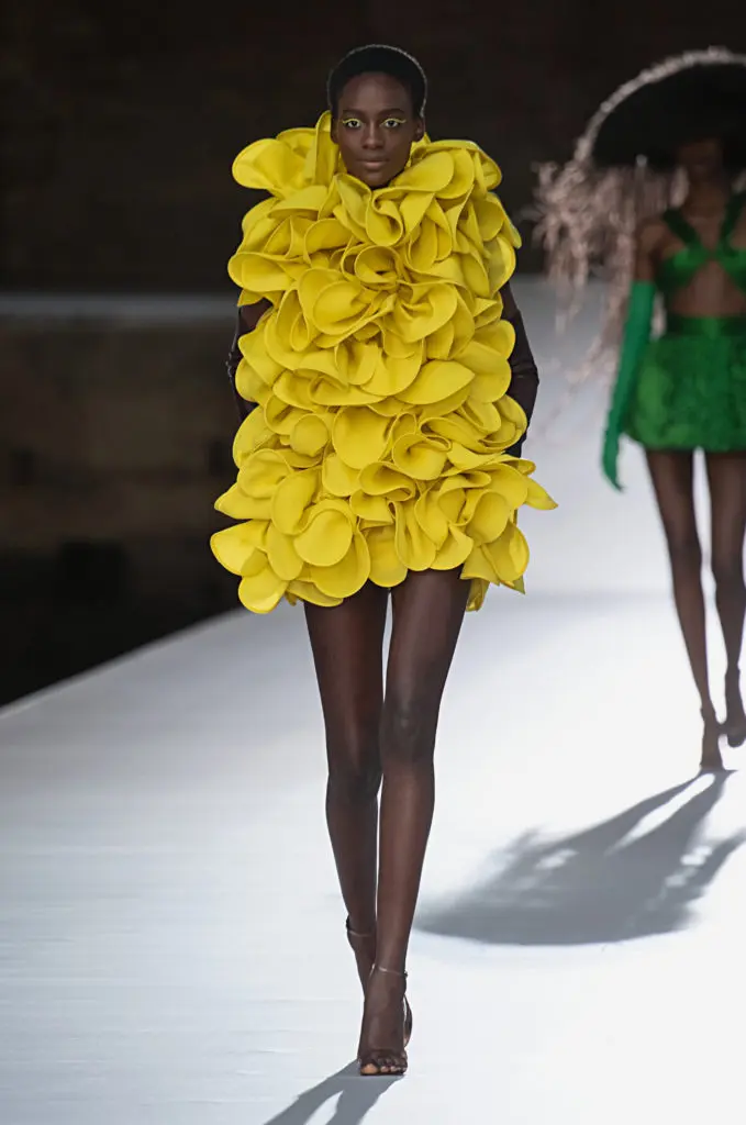 Valentino Haute Couture Fall 2021 presented during the Venice Biennale (Photo courtesy of Valentino)