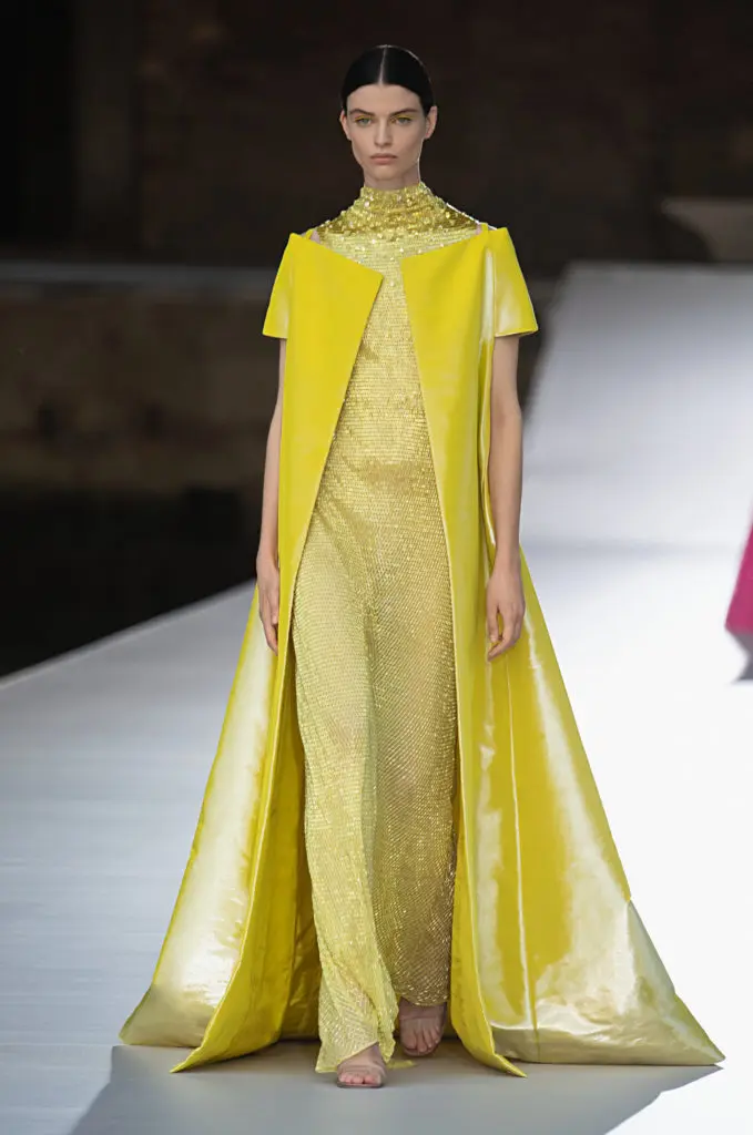 Valentino Haute Couture Fall 2021 presented during the Venice Biennale (Photo courtesy of Valentino)
