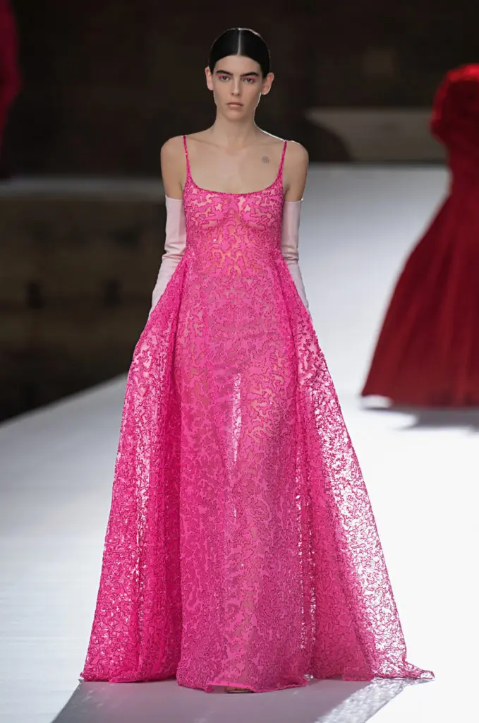 Valentino Haute Couture Fall 2021 presented during the Venice Biennale (Photo courtesy of Valentino)