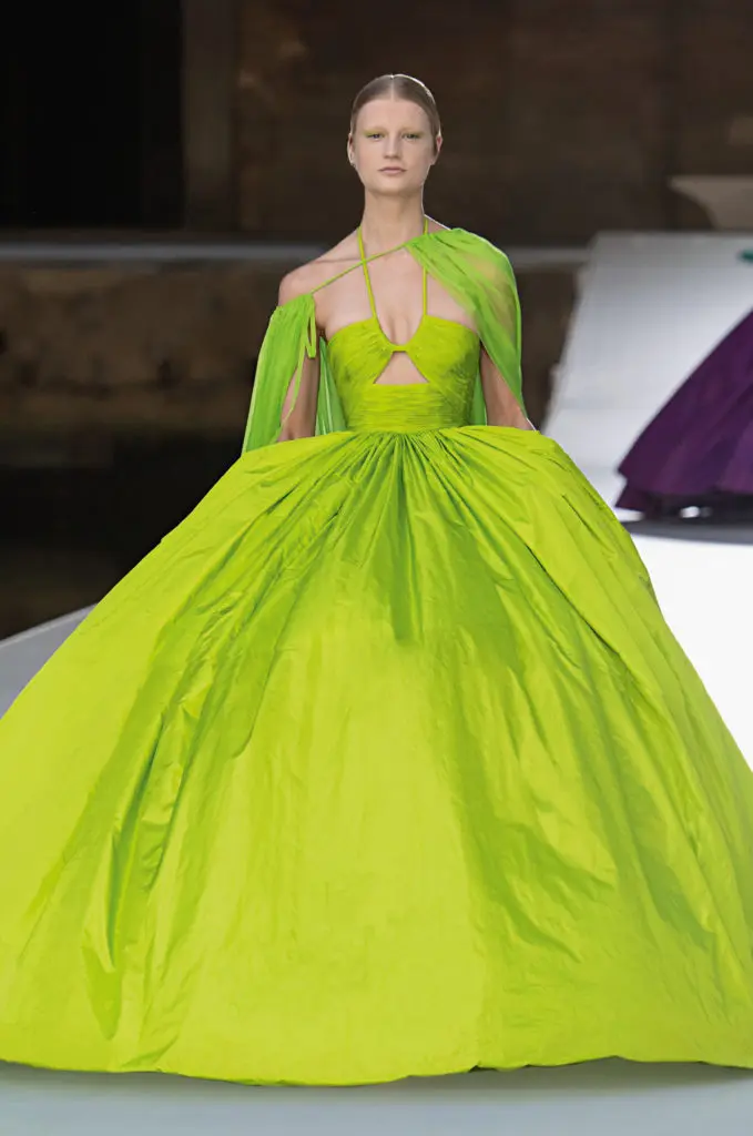 Valentino Haute Couture Fall 2021 presented during the Venice Biennale (Photo courtesy of Valentino)