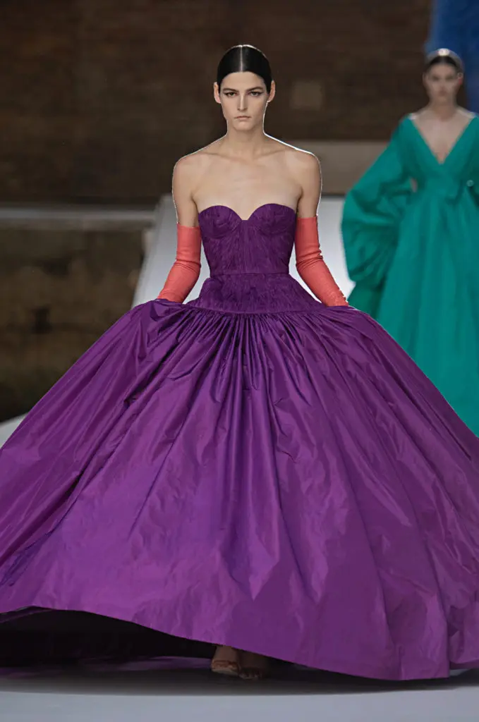Valentino Haute Couture Fall/Winter 2021 presented during the Venice Biennale (Photo courtesy of Valentino)