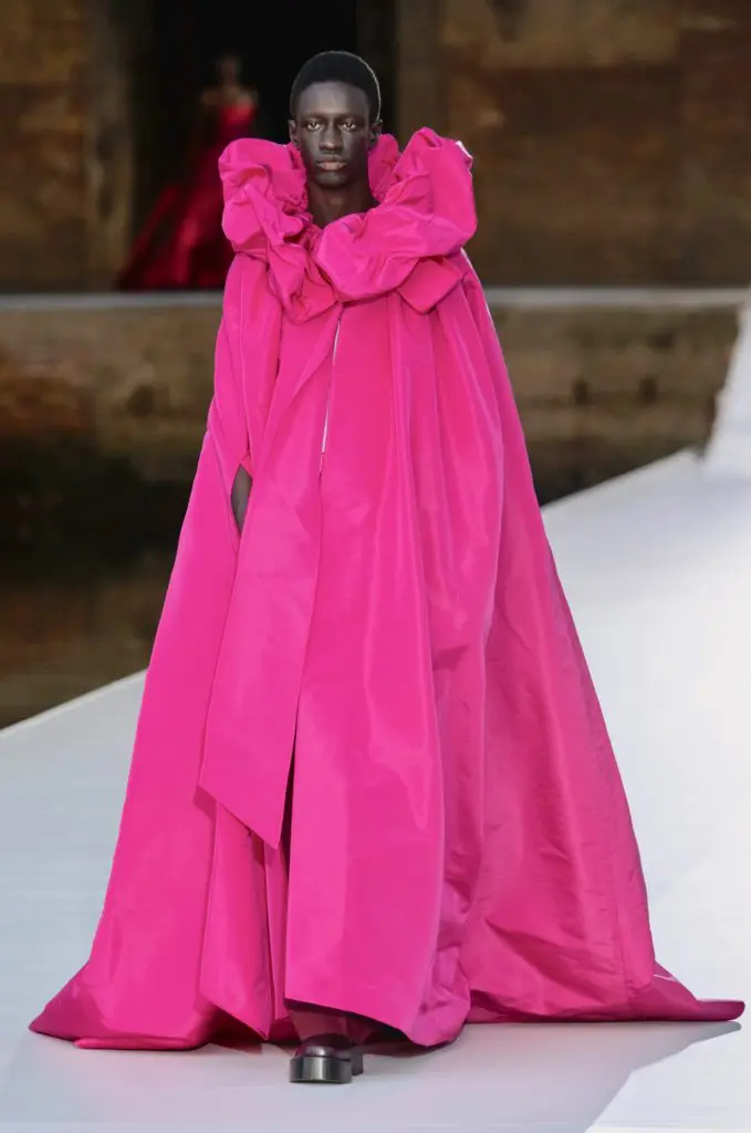 Valentino Haute Couture Fall 2021 presented during the Venice Biennale (Photo courtesy of Valentino)
