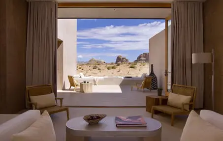Suites with a view at the Amangiri in South Utah (Photo courtesy of Aman Resorts)
