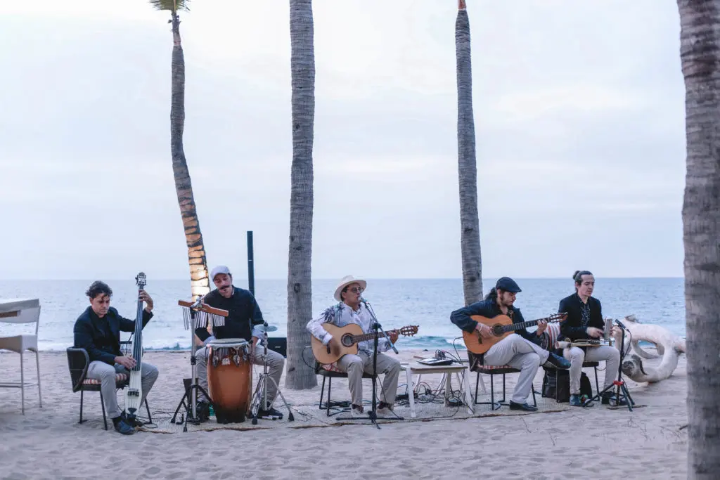 The beachside eatery at The Conrad brings local bands to add to the ambience.  (Photo by Bronwyn Knight)