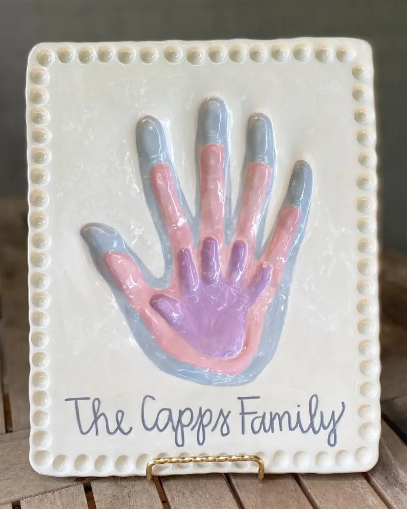 Cowtown Clay's unique triple inlay captures a moment for all time.