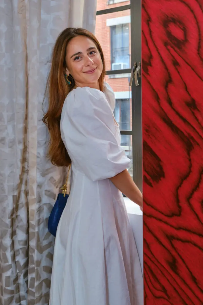Isadora Pasinato Girogini at Zanotta House in New York City (Photo by Malad Goyes @maladgoyes)