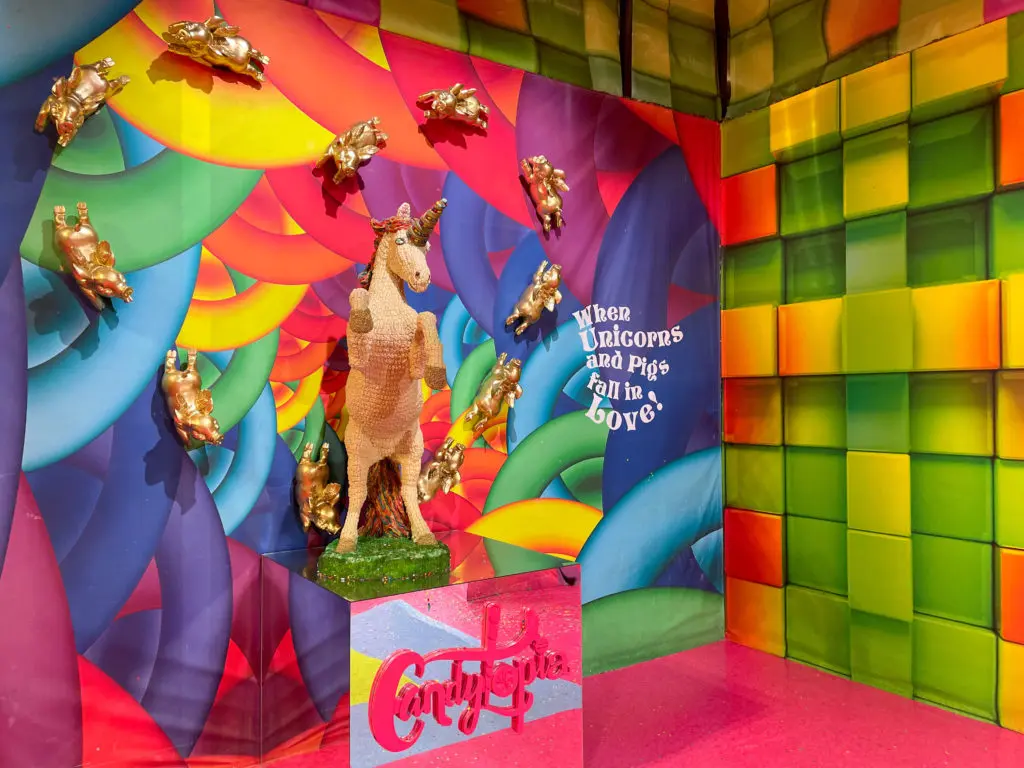 Candytopia is a rainbow world inside CITYCENTRE. (Photo by Gabriela Izquierdo)
