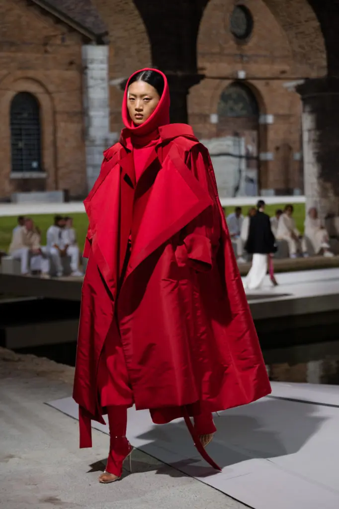 Valentino Haute Couture Fall 2021 presented during the Venice Biennale (Photo courtesy of Valentino)
