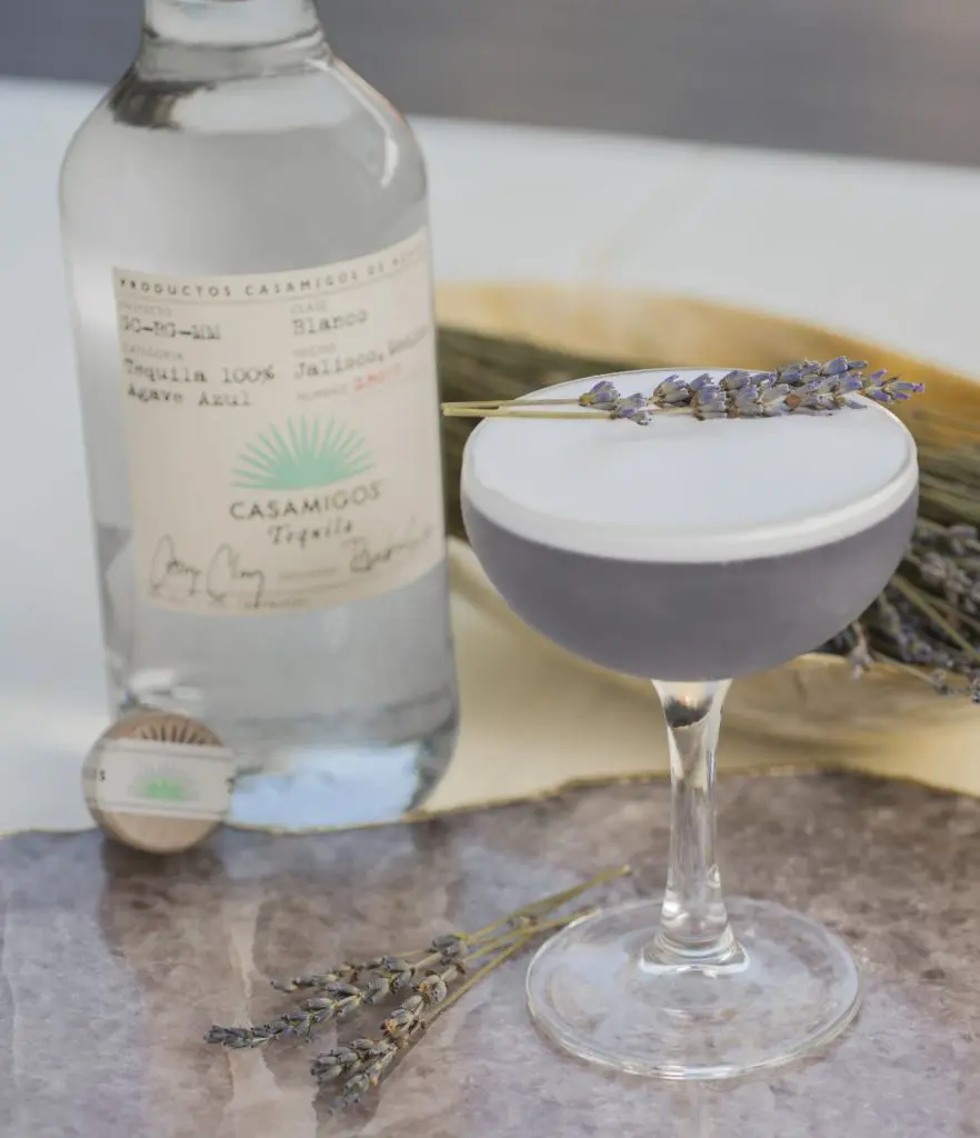Casamigos tequila offers up the Casa Lavender cocktail.