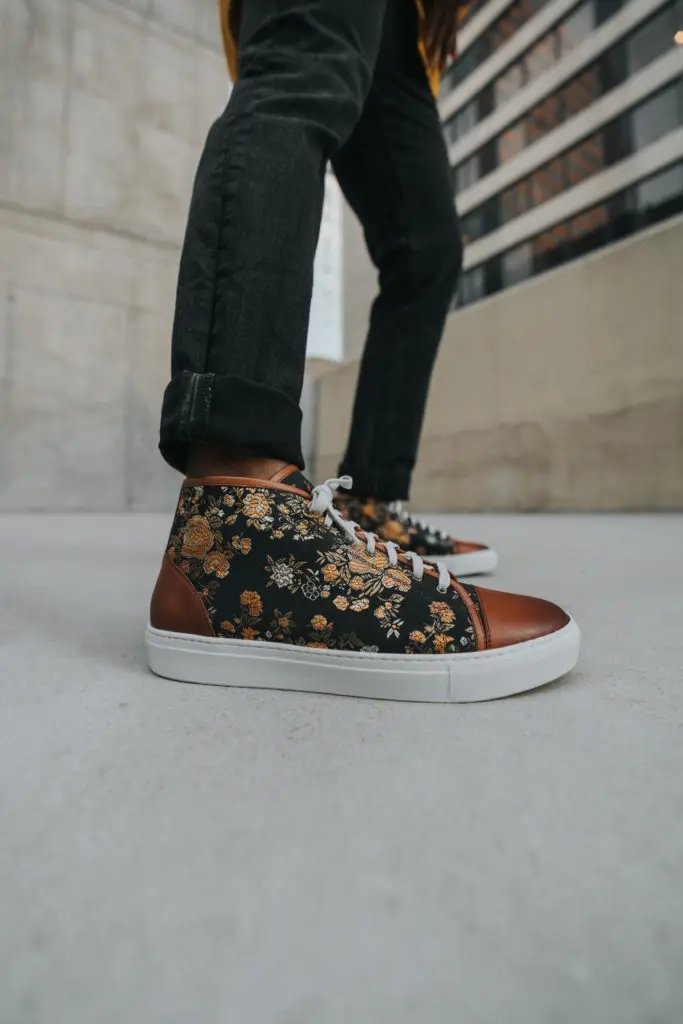 TAFT'S Jack Sneaker Mid in Eden