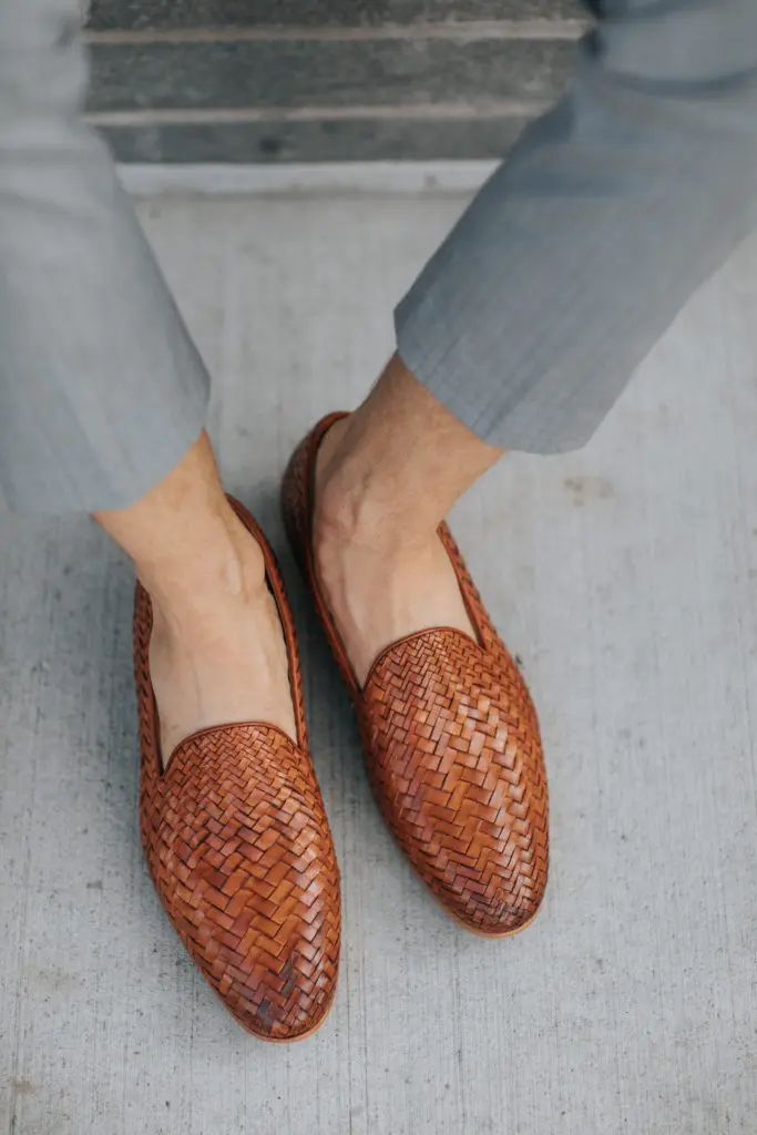 TAFT's Monaco Loafer in woven
