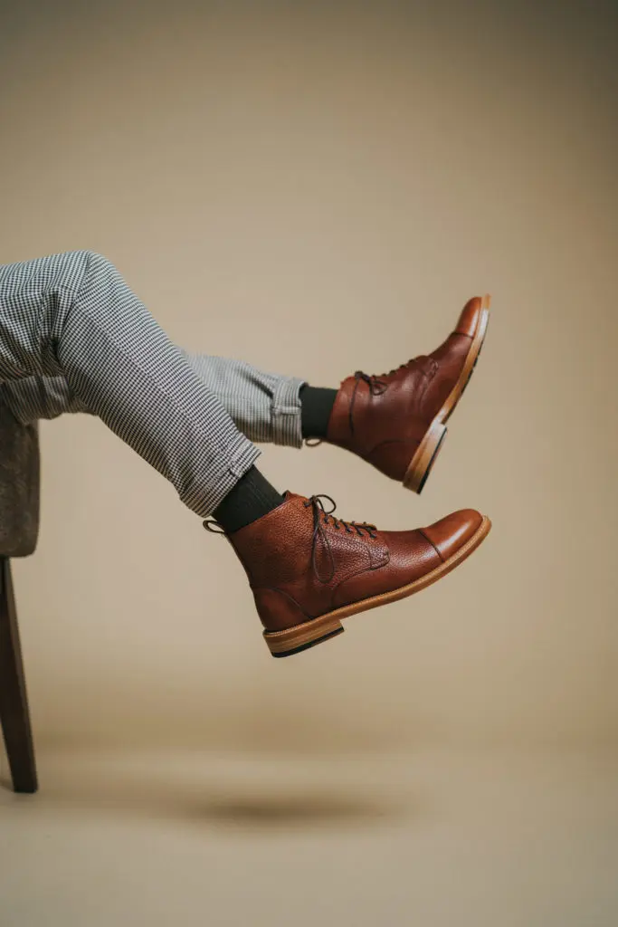 TAFT's Rome Boot in brown