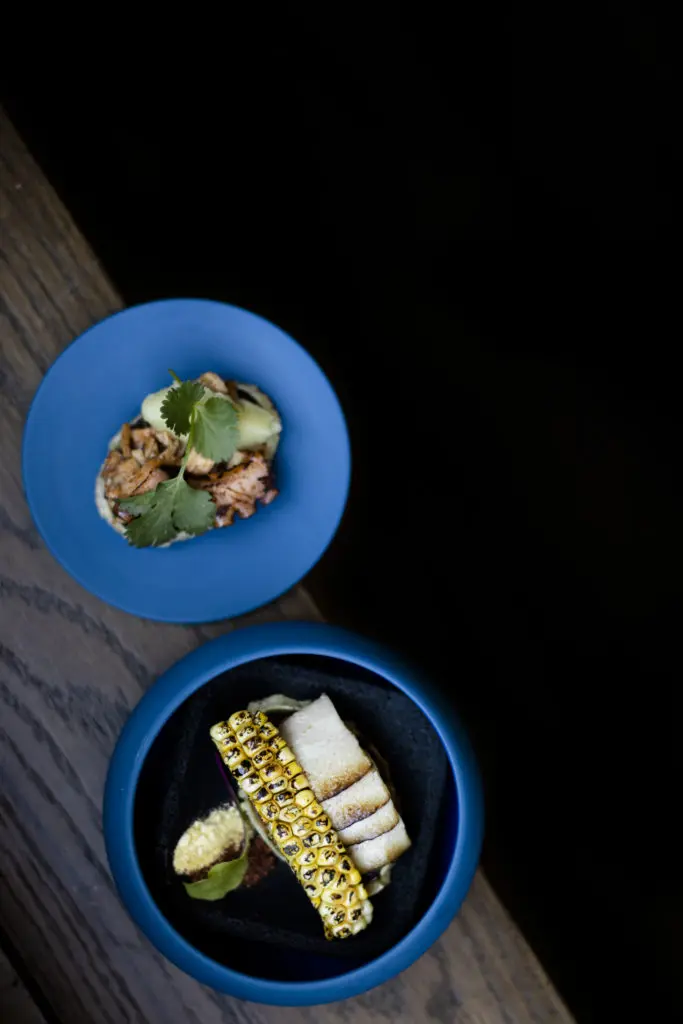 Reposado with pork belly sope and octopus sope with black bean marmalade shows the sophistication of these dishes.