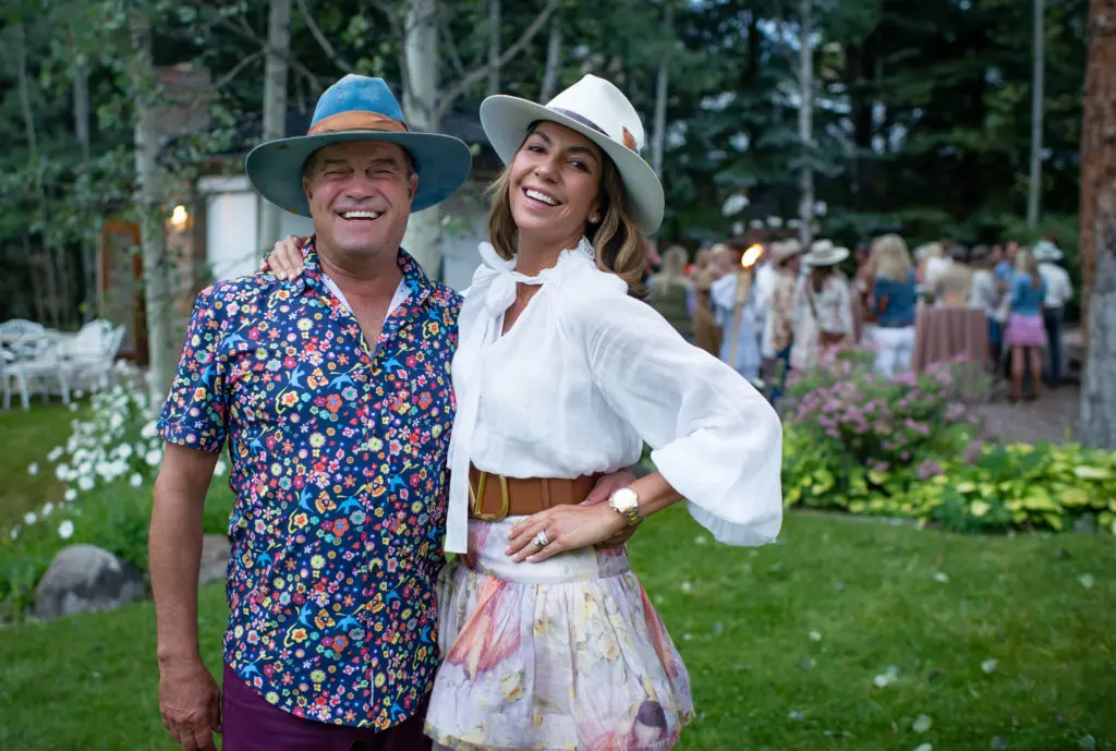 Glenn Bucksbaum & Shari Liu open their Aspen home for an Exclusive Resorts party that drew a posh clutch of Texans. (Photo by Ross Daniels Photography)