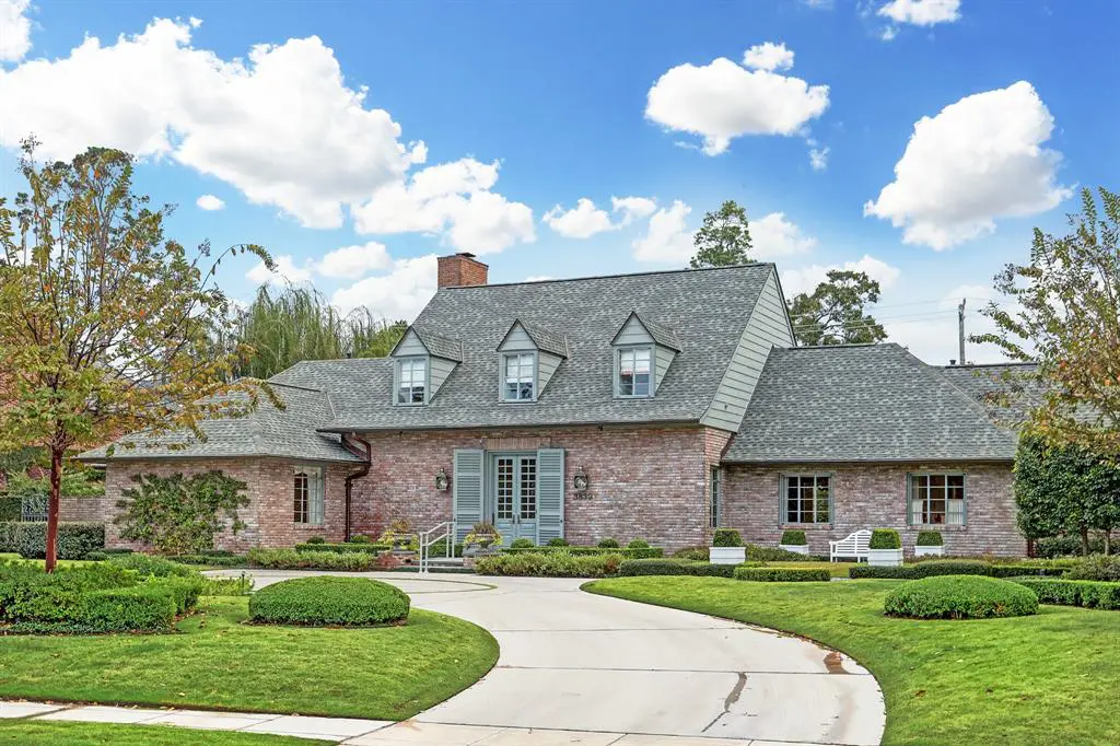 This home 3839 Inverness is the most expensive home sold in Houston in June. It was on the market only five days with a list price of $5,950,000. 