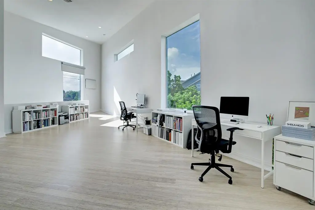 The third floor of the Triangle House at 530 Oxford St. in The Heights expands to1,000 square feet.