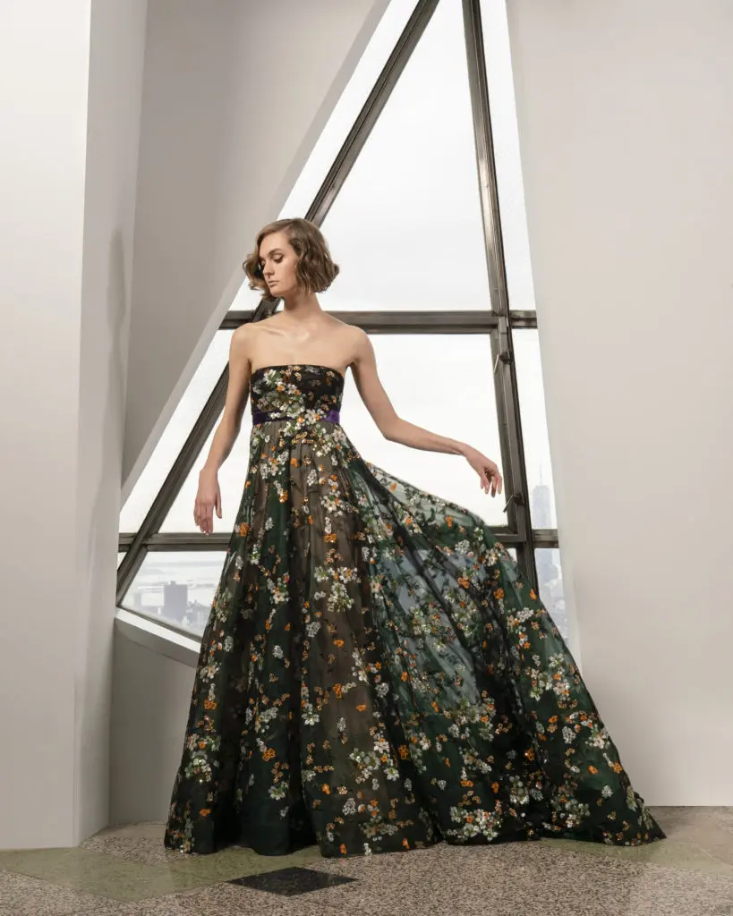 Reem Acra's Classic Glamour Collection Fall 2021 