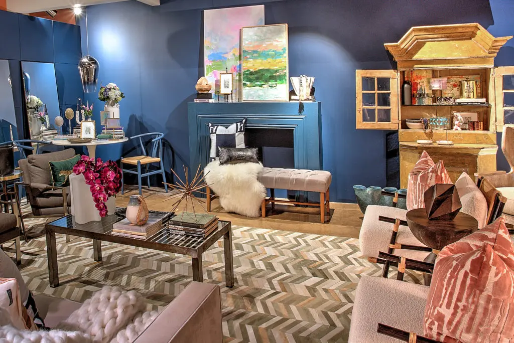 AF Home Interiors hand-crafts their stunning case goods, tables, and upholstery with the help of select local vendors.
