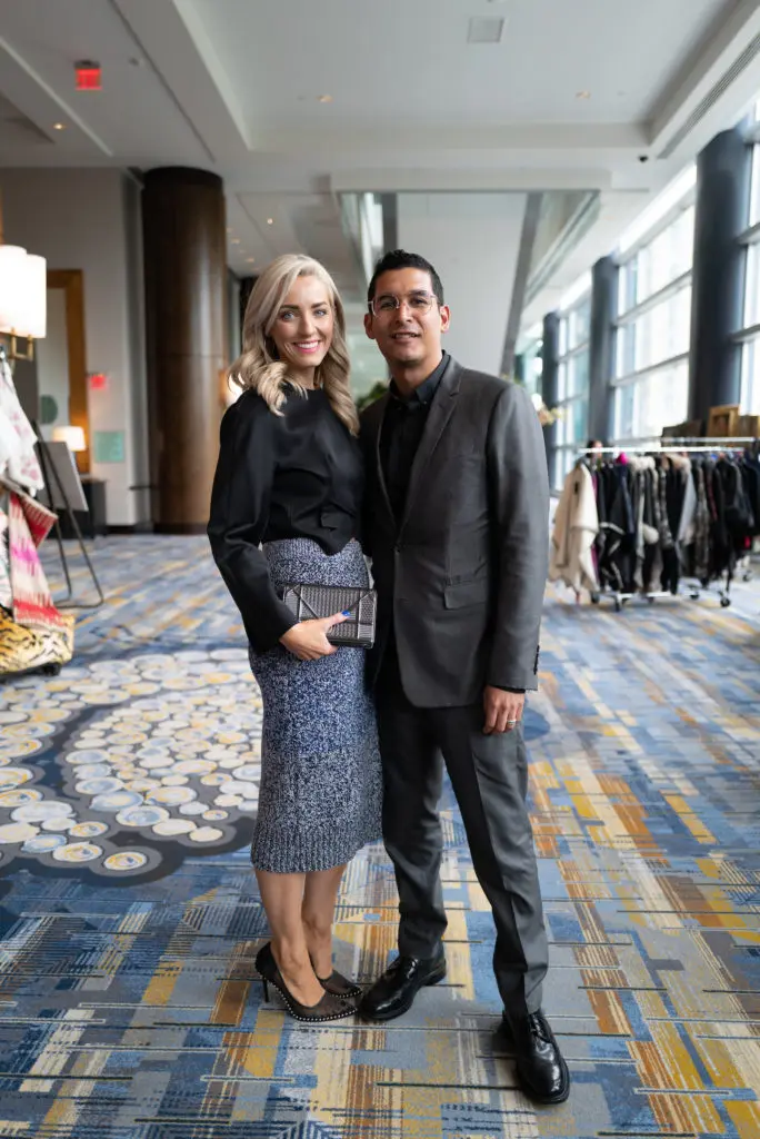 Abby & Chris Vanegas at the Latin Women's Initiative luncheon (Photo by Daniel Ortiz)