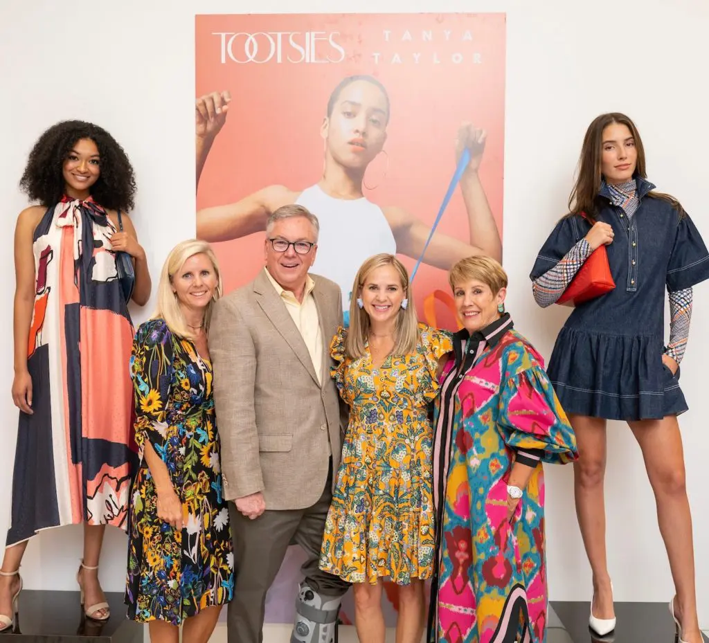 Allison Cattan, Norman Lewis, Donna Lewis, Emily Lewis at the Women of Wardrobe Summer Soirée at Tootsies. (Photo by Daniel Ortiz)