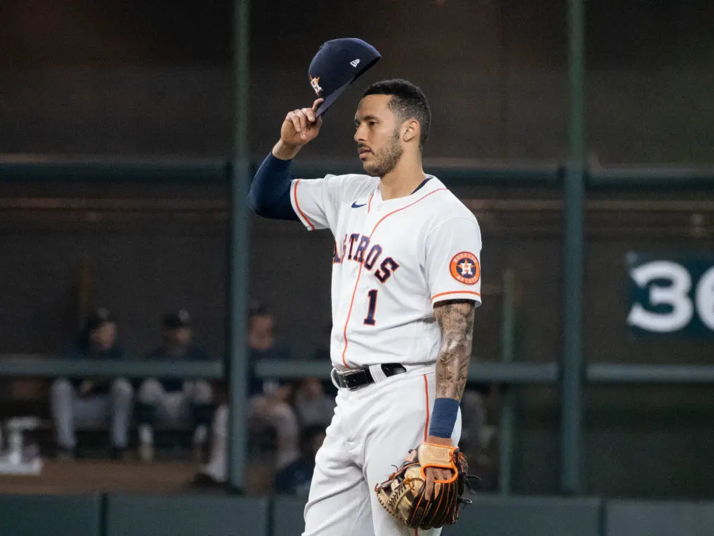 Carlos Correa puts just as much into defense as he does his at-bats. (Photo by F. Carter Smith)