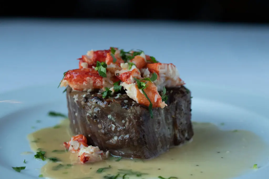 Steak a la Berg on the prix fixe at B&B Butchers. 