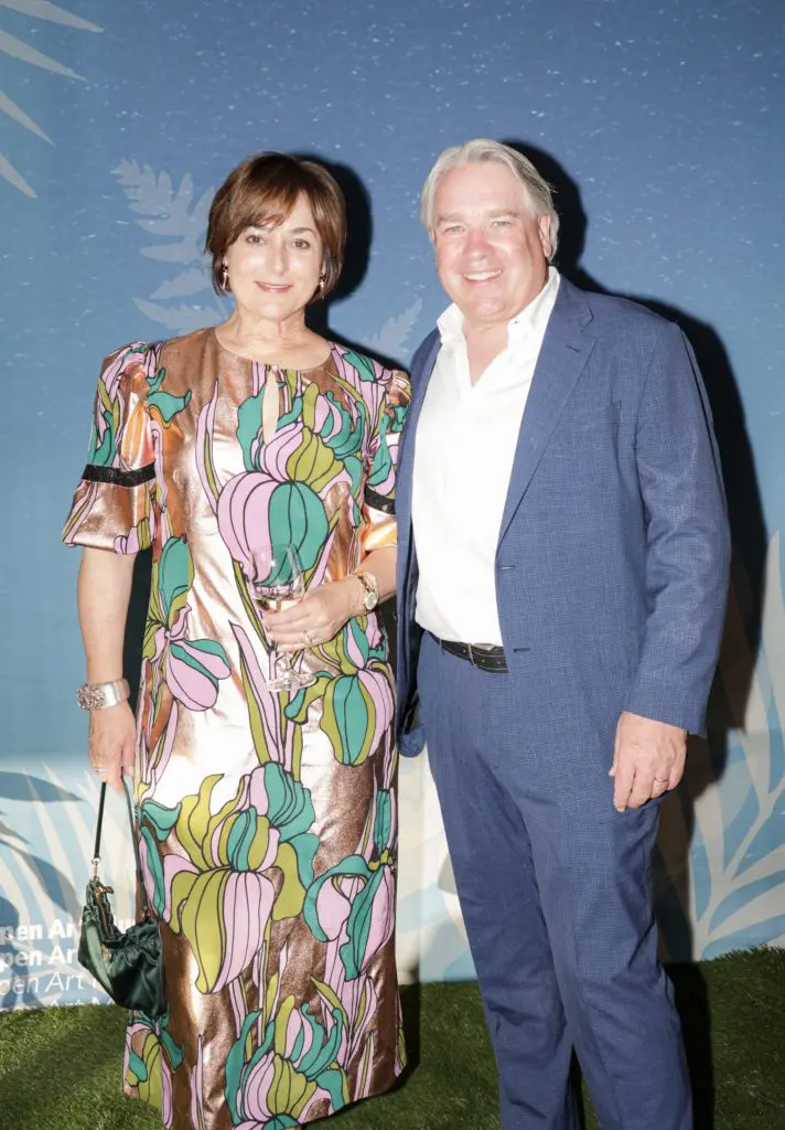 Houston/Aspen collectors Leigh & Reggie Smith at Aspen ArtCrush 2021 (Courtesy photo)